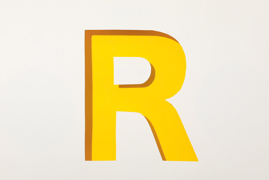 R